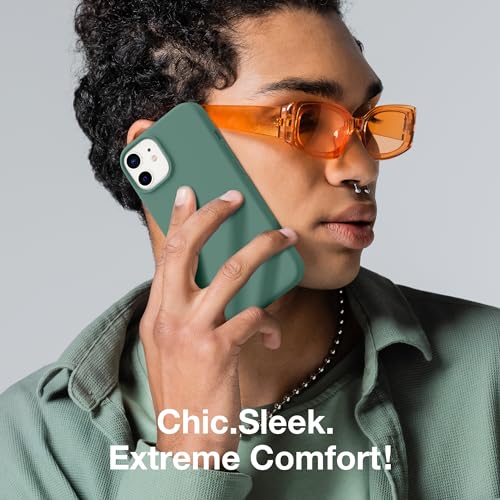 Gonez GON-SIL12-MIGHTNIGHTGREEN Magnetic Silicone For Iphone 12 Case And Iphone 12 Pro Case thumb #8