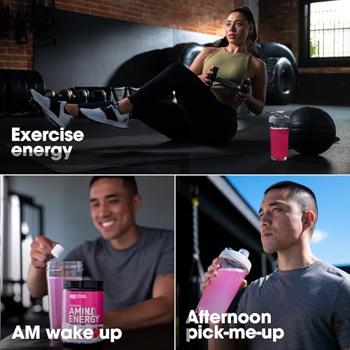 Image of Optimum Nutrition Amino Energy - Pre Workout with Green Tea, BCAA, Amino Acids, Keto Friendly, Green Coffee Extract, Energy Powder - Watermelon, 65 Servings (Packaging May Vary) (Pack of 6)