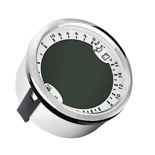 Miniatura 6 de ELING Multifuncional GPS Velocímetro Tacómetro Horas Temperatura del agua Nivel de combustible Voltímetro de presión de aceite 12V 3.346 in con