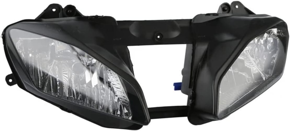 Headlight Lamp Assembly Fit for Yamaha YZF600 R6 2008 2009 2010 2011 2012 2013 2014 2015 2016 YZF-R6 09-16 Motorbike Headlight Front Head Lamp Clear