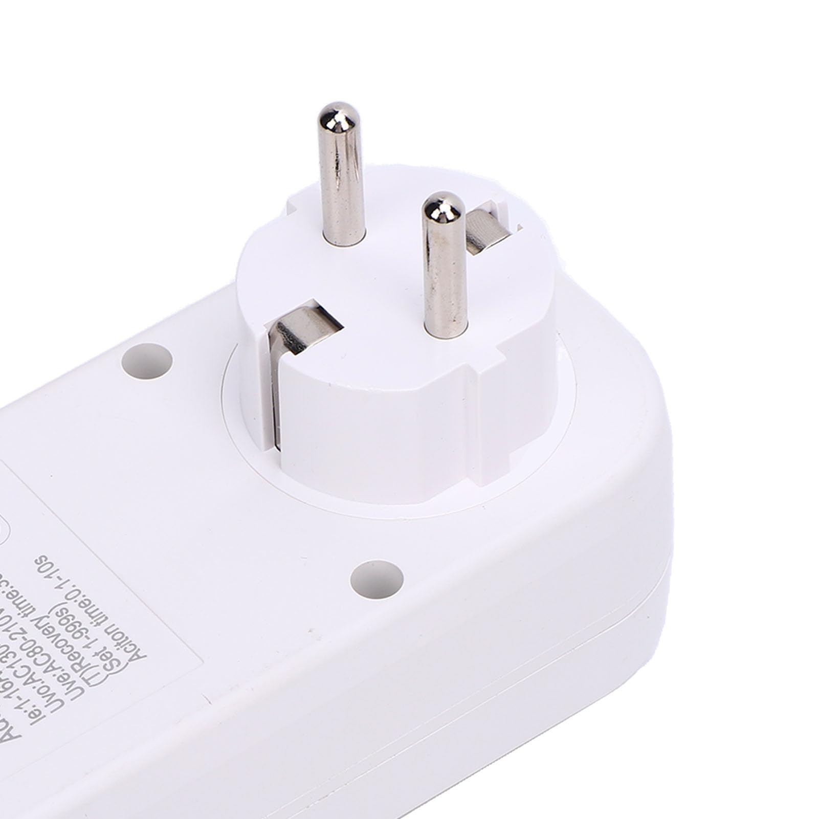 Protector Digital de Salida 16A Regulador de Voltaje Ajustable Protector de Corriente Automático con Pantalla LED para el Hogar