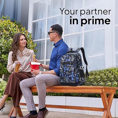 Image of Tinytot 30 Litre Waterproof School Backpack Bags for Women - Large 19 Inch Laptop Bag for Boys &Girls 12+ Years, College Bag for Girls and Boys, Men, Women - Ideal for Office, Travel, School, College