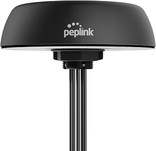 Peplink Mobility 42G, 7-in-1 5G Ready Cellular and Wi-Fi Antenna System with GPS receiver, IP68, SMA, 6.5ft/2m, Black | ANT-MB-42G-S-B-6