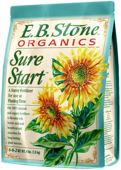 EB Stone Organics Sure Start Fertilizer 4 lbs.