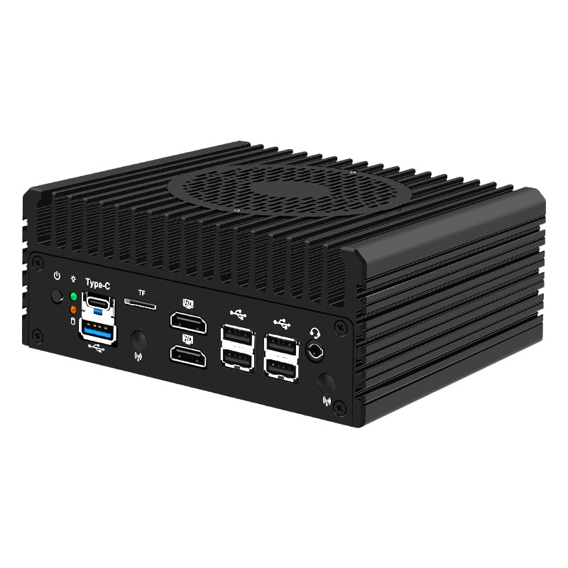 KINGDEL Mini PC Compact Computer Twin Lake N150 8GB DDR5 RAM 256GB
