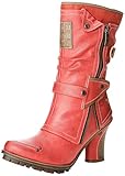 damen stiefelette braun Mustang Markenqualität Mustang Damen 1141-606-5 Kurzschaft Stiefel, Rot (5 rot), 39 EU