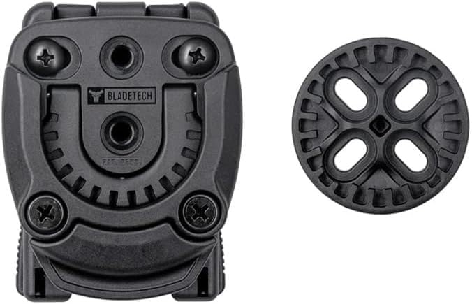 Tek-Mount Mini - Mini Quick Connect Mounting System for Mag Pouches, Tourniquet Pouches and Tactical Duty Gear (On Tek-Lok Belt Attachment with Mounting Hardware)