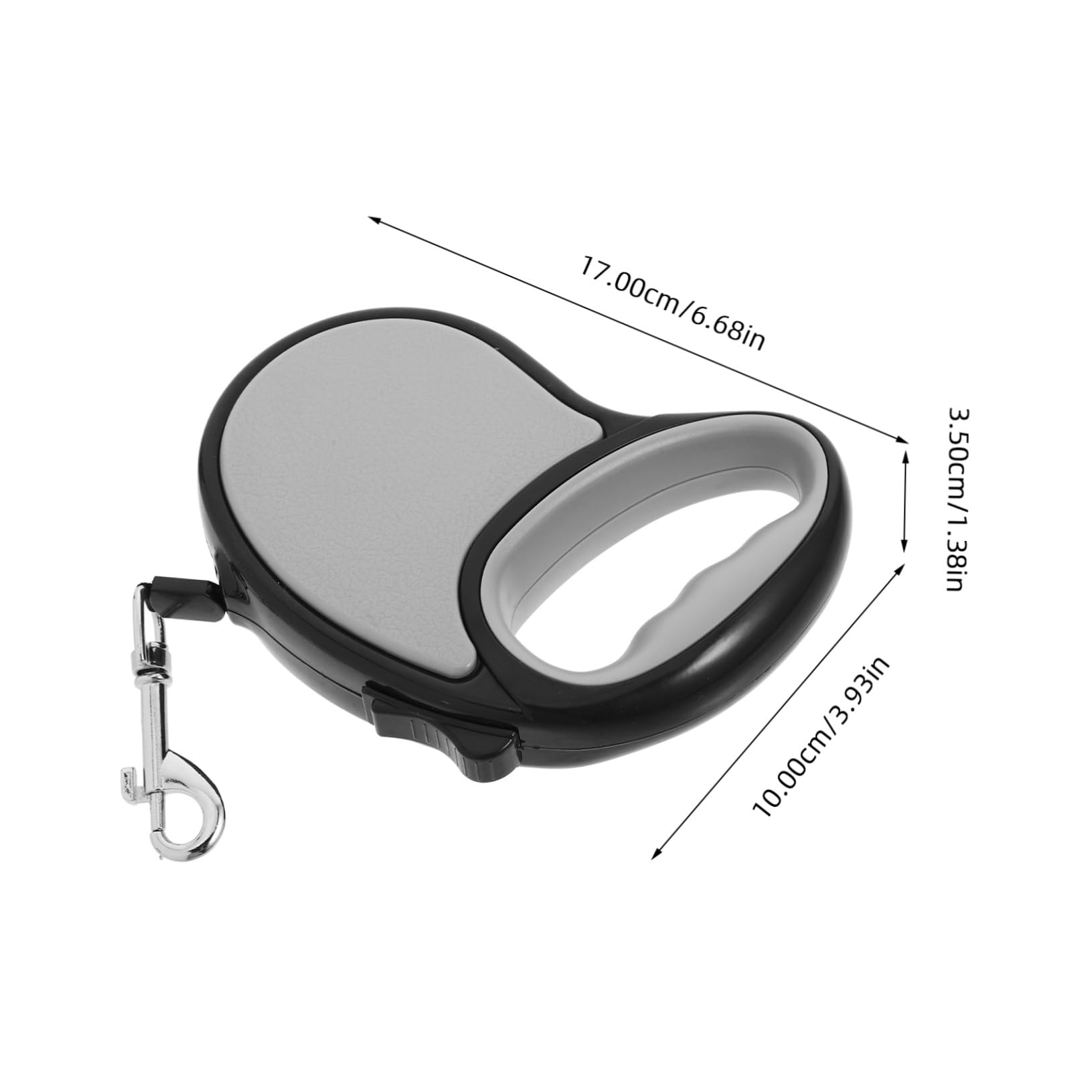 BESPORTBLE Dog Training Lead 5m Retractable Dog Leash Cord Auto Stretch Belt Large Handle for