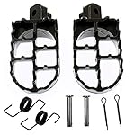 YOFMOO-PW50-PW80-Foot-Pegs-Rest-Footpegs-Compatible-with-Yamaha-PW-50-80-BW80-1981-2015-DT50-RT100-RT180-T225S-TT225T-TTR110-TTR50E-TTR90-TW200-WR200-WR250-WR500-XT225-XT250-XT350-XT600-YZ125-Black