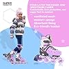 SUPER YOUNGSTER Adjustable Inline Skates for Boys Girls Ages 4-12 with Light Up Wheels, Roller Skates Blades for Youth Kids Indoor & Outdoor Beginners #1