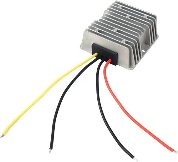 DC to DC Converter 12V Step Up to 24V, Boost Converter 10A 360W Waterproof Voltage Regulator, Power Adapter Voltage Booster, Power Transformer for Car Truck Vehicle Boat (10V to 23V Input)