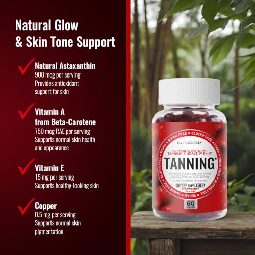 NutraPep Tanning Gummies for Women