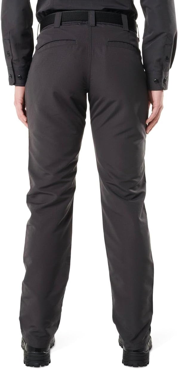 5.11 Tactical Women's Fast-Tac Urban Pants, Straight Fit, 5 Pockets, Style 64420ABR, Charcoal, 10 Regular - Image 3