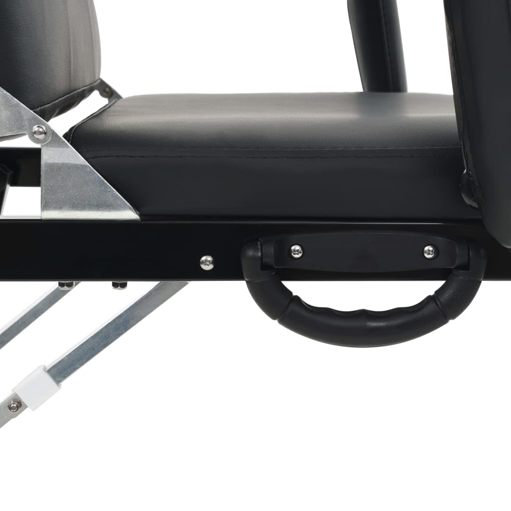 Générique Fauteuil de Massage pour Traitement Facial Simili-Cuir Noir,Santé & beauté,Hygiène personnelle,Massage & Relaxation,Fauteuils de Massage,Noir,24.25 KG,110160