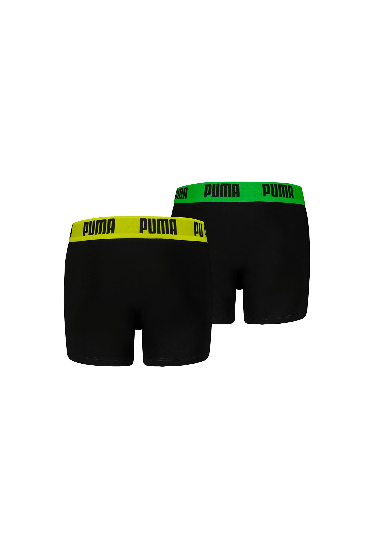 PUMA Everyday Basic Boxer chłopięce bokserki (2 sztuki), Black/Various Logo Colors, 146-152