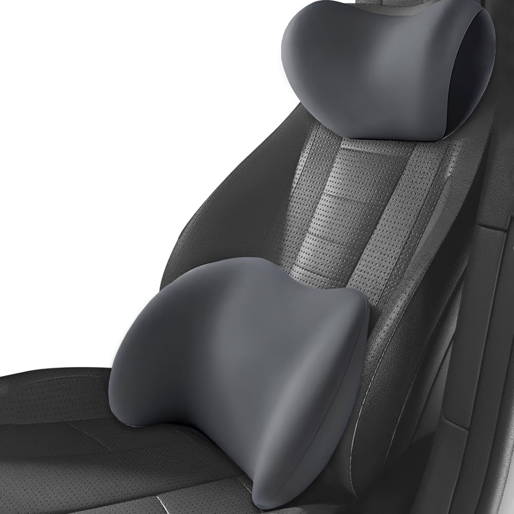 1 pezzo Cuscino schienale per sedia da ufficio, cuscino lombare in memory foam per sedute prolungate, adatto per sedia da ufficio, sedia da gaming e sedile auto, a sostegno della parte bassa
