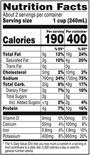 Campbell's Chunky Soup, Baked Potato With Cheddar And Bacon Bits Soup, 18.8 Oz Can #TOP3