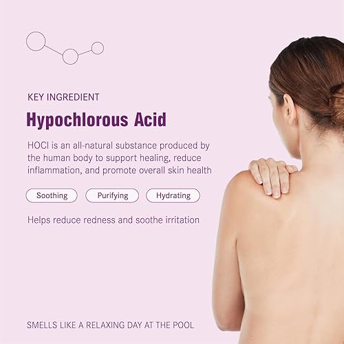 Miniatura 3 de Terapia de eccema y psoriasis con ácido hipocloroso, totalmente natural, hipoalergénico, alivio de picazón, sin picadura, seguro para adultos, niños