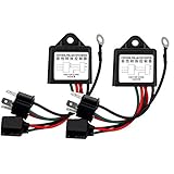 極性変換用リレー×2個 H4ハイロー切替のマイナスコントロールをプラスコントロールへ変換します[YOUCM]