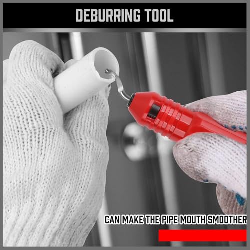 Ultimate Tube Cutter Set - Heavy Duty Pipe Cutter 3/16"-2" OD, Mini Tube Cutter 1/8"-7/8", Deburring Tool - for Copper, Aluminum, PVC Pipes - High-Quality Cutting & Deburring Tools for Professionals - Image 6