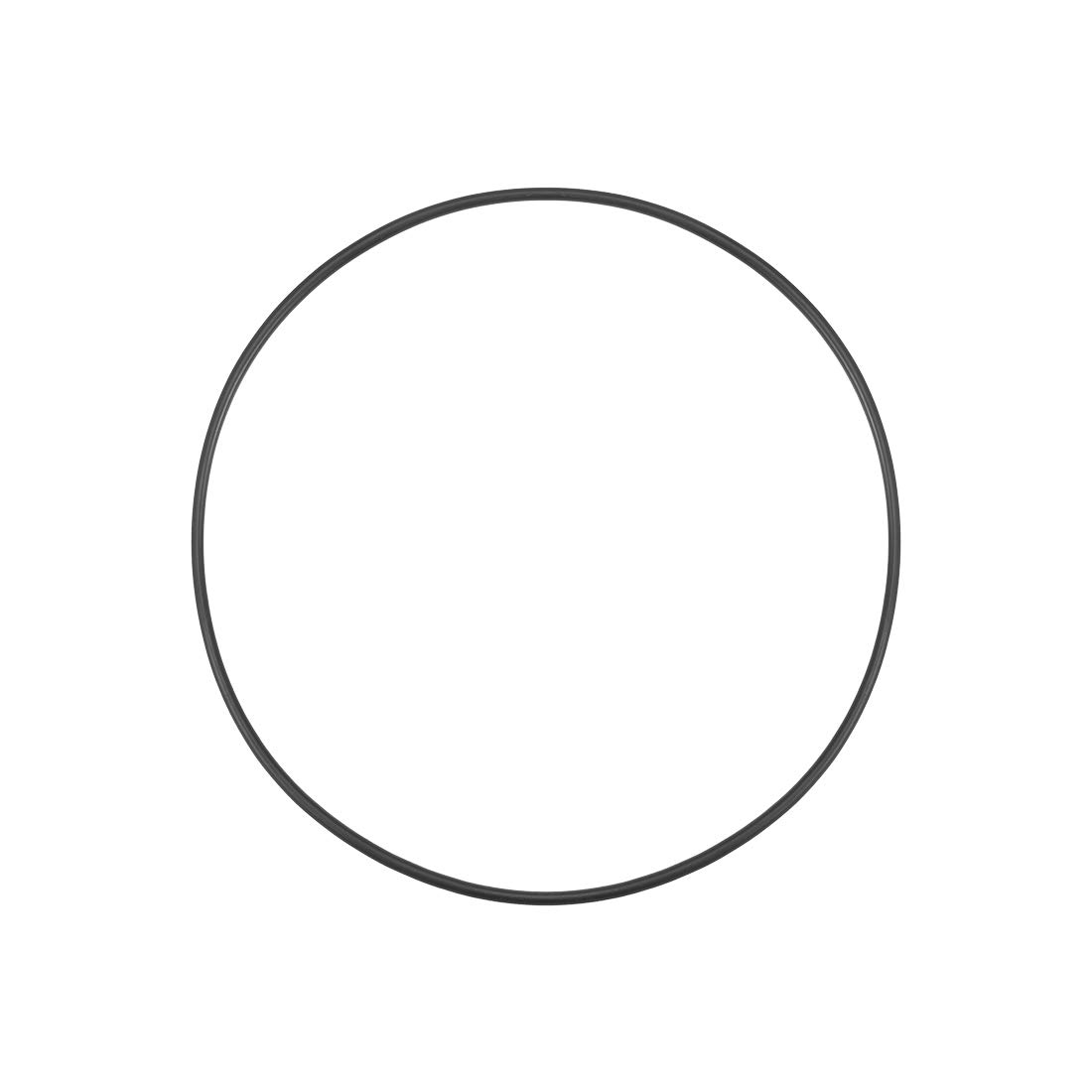 uxcell Nitrile Rubber O-Rings 130.3mm OD 125mm ID 2.65mm Width, Metric Nitrile Rubber Sealing Gasket, Pack of 1