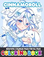 A Cinna-moroll's Coloring Book: Beautiful Coloring Pages For All Fans (Norwegian Bokmal Edition) B0F5NT8YYM Book Cover