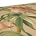 Pillow Perfect Tropic Floral Indoor/Outdoor Chair Seat Cushion, Tufted, Weather, and Fade Resistant, 19