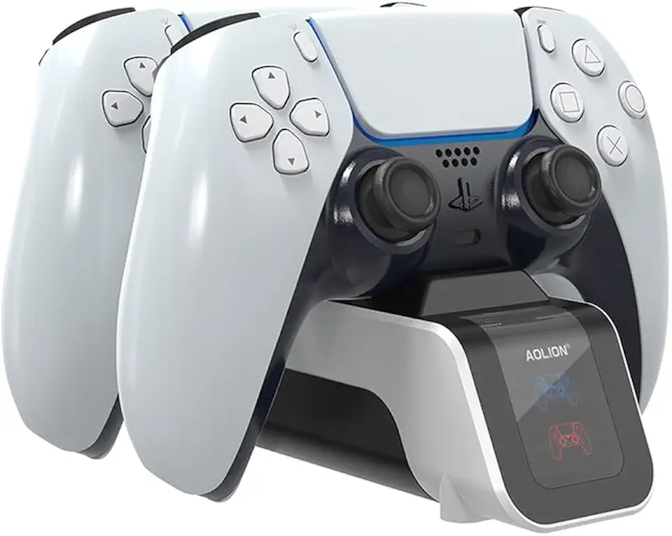 Base De Carregamento para PlayStation 5 Controles Dualsense, Base Carregamento para 2 Controles PS5