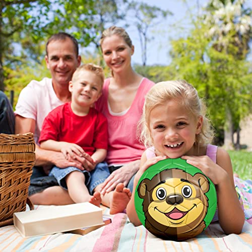 Western Star Cute Soccer Ball For Kids Size 3 - Lightweight - 5 Characters - Youth & Adult Soccer Players Long-Lasting Construction & Attractive Soccer Gifts (Fudge The Bear (Blue)) #TOP5