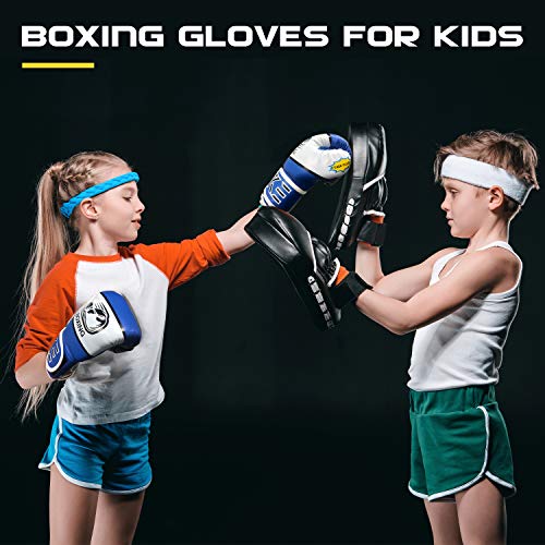 Image of CKE Kids Boxing Gloves for Kids Boys Girls Junior Youth Toddlers Age 5-12 Years Training Boxing Gloves for Punching Bag Kickboxing Muay Thai