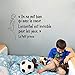 shiyueNB Français Le Petit Prince Citations Sticker Mural en Vinyle Enfants Garçons Chambre/Chambre Prince Art Mural Stickers Muraux Déco 52x90cm