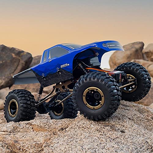 Redcat Racing Everest-10 Electric Rock Crawler With Waterproof Electronics, 2.4Ghz Radio Control (1/10 Scale), Blue/Black #TOP2