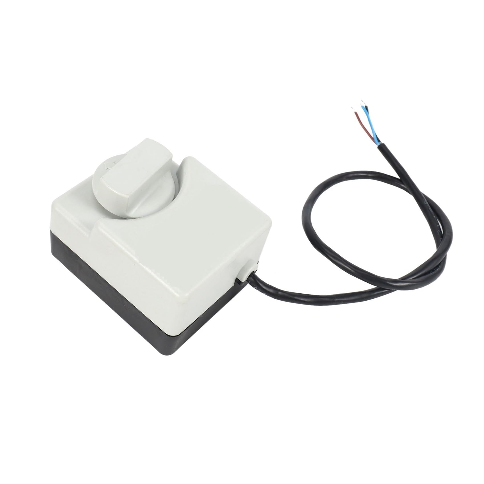 Valvola a sfera motorizzata 3X Dn25 Attuatore elettrico a 2 vie a 3 fili con interruttore manuale Connessione rapida