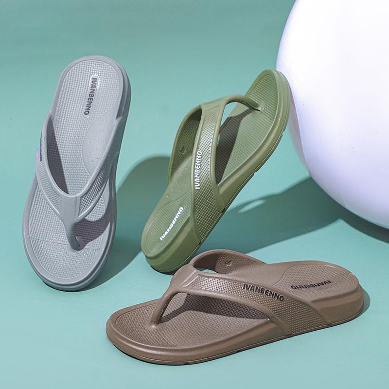 Flip Flops for Men Arch Support Thong Platform Beach Sandals Summer Outdoor Walking Casual Pool Slides Water Shoes4