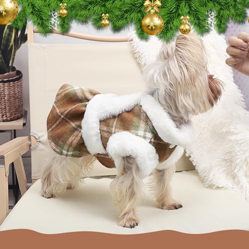 Ccurrili Xs Dog Clothes For Small Dogs Girl Fall Winter Dog Sweater Dress Puppy Sweater For Chihuahua Yorkie Teacup Pet Clothing Cat Sweaters Apparel Dog Halloween Sweaters Dress Outfit X-Small thumb #1