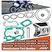 Top End Rebuild Kit STD 54mm Piston Rings Gasket Kit For Yamaha YZ125 YZ 125 1998-2000 4XM-11631-30-D0
