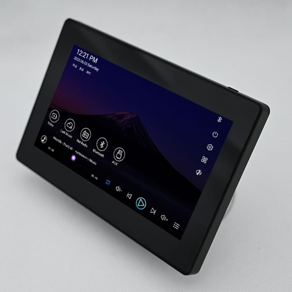 7 Android 11 Smart Home Hintergrundmusik Panel Stereo Sound WiFi Bluetooth Audio (A)