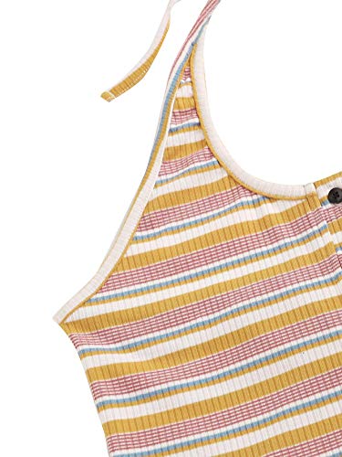 SweatyRocks Women's Casual Sleeveless Vest Halter Crop Top Cami Tank Tops4