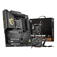 MSI MEG X670E ACE Mainboard, E-ATX - Unterstützt AMD Ryzen 7000 Serie Prozessoren, AM5-22 Duet Rail 90A Power Stage, DDR5 Memory Boost 6666+MHz/OC, 3 x PCIe 5.0 x16, M.2 Gen5, 10G LAN, Wi-Fi 6E