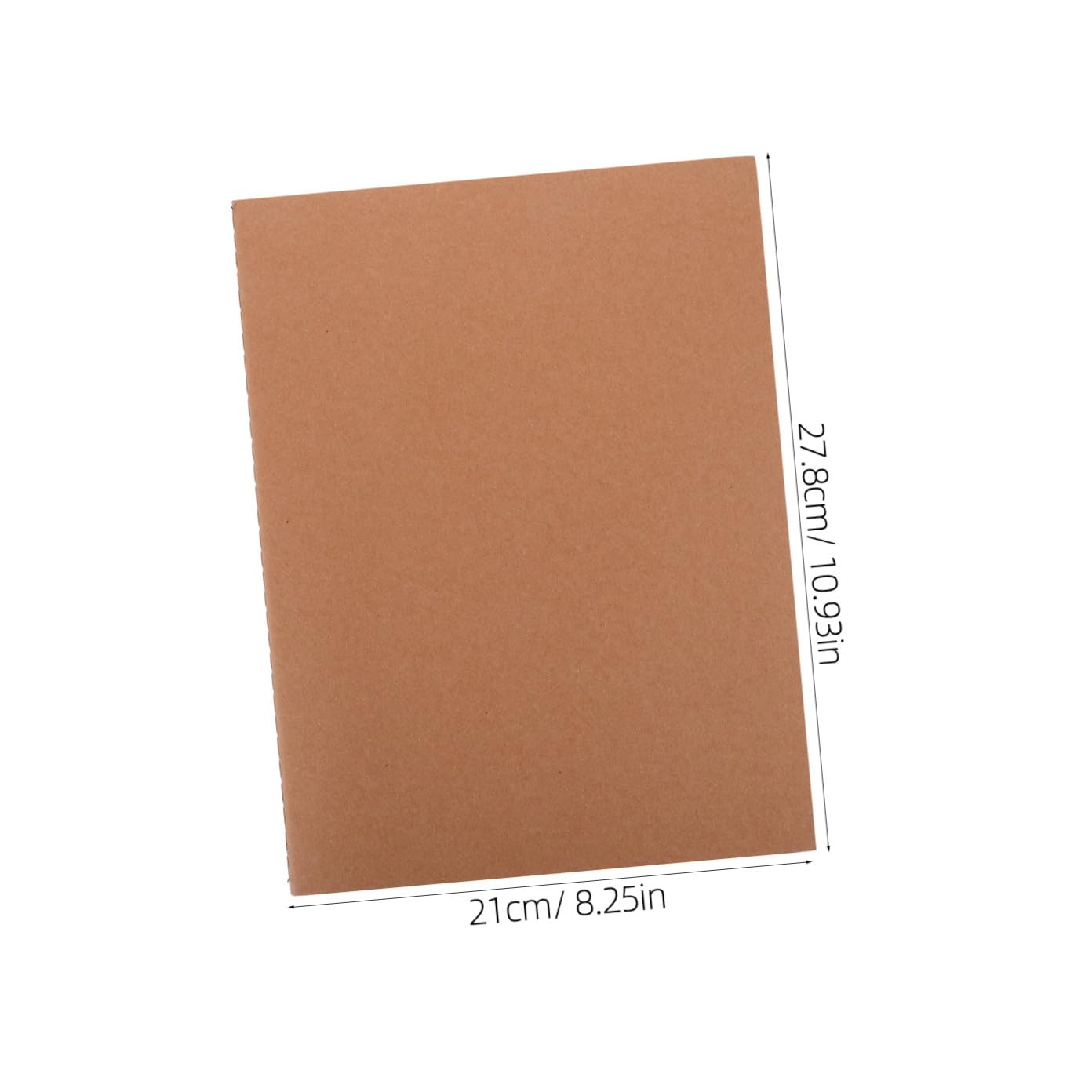 Tagebuch Notizbuch mit Leeren Seiten, 5 Stück-pack A4, Papier