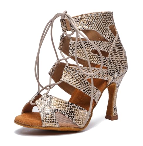 Bottes de salsa pour femme confortables en soirée dansante L536