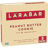 Larabar Peanut Butter Cookie, Gluten Free Vegan Fruit & Nut Bar, 1.7 oz Bars, 5 Ct