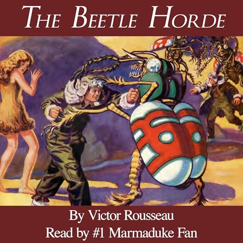 Diseño de la portada del título The Beetle Horde