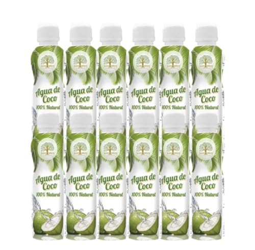 Agua de coco 100% natural en PET 500 x 12 unidades - Tesoro Natural