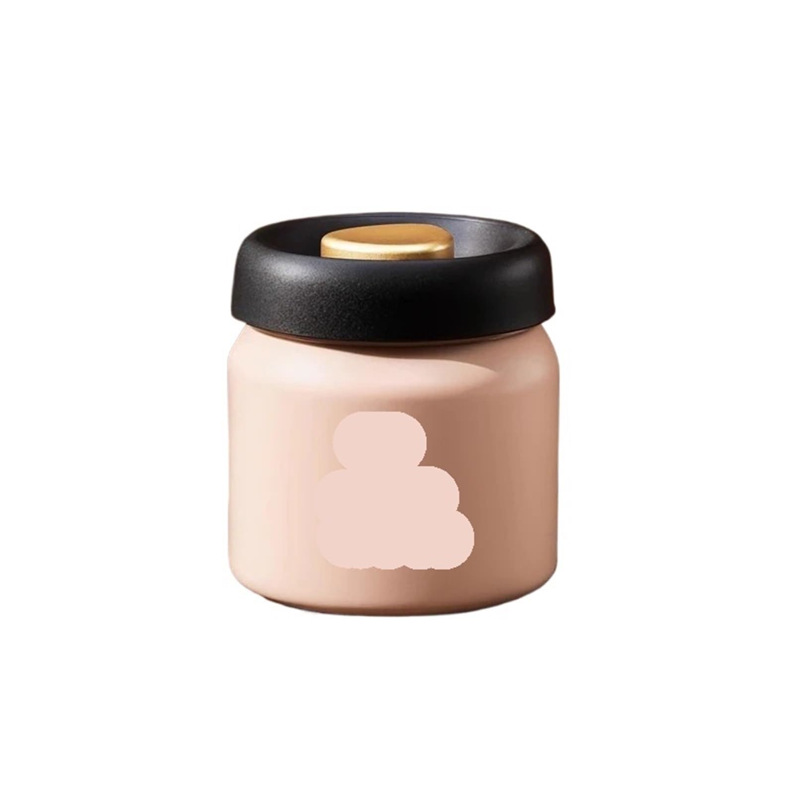 KaffeebohnenbehäLter Aus Edelstahl Vakuumversiegeltes Kaffeebohnenglas aus Edelstahl, Vorratsglas for Kaffeebohnen FüR Kaffeebohnen, Kaffeepulver(1200ml)