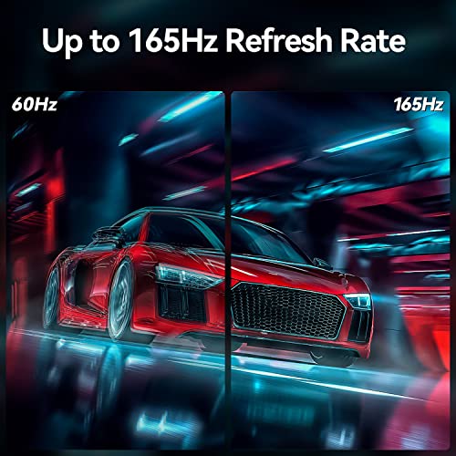 Innocn 27" Gaming Monitor 165Hz / 144Hz / 120Hz 1920 X 1080P Fhd 1Ms Fast Ips G-Sync Compatible Hdmi Displayport 99% Srgb Led Computer Pc Gaming Monitor, Eye Care, Vesa Mountable, Black - 27G1G #TOP1