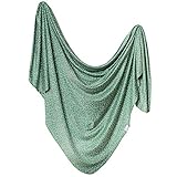 Copper Pearl Baby Swaddle Blanket - Premium Knit Baby Blanket, Large Soft Stretchy Receiving Blankets for Baby Boy and Girl, Swaddles for Newborn, Infant, and Toddler (Juniper)