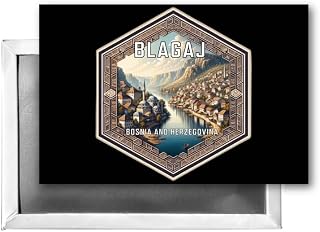 Blagaj Bosnia and Herzegovina Travel Destination Souvenir 2x3-Inch Fridge Magnet Single