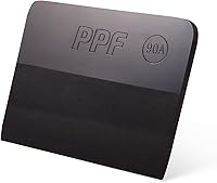 Vista 1 de FOSHIO PPF - Escobilla de goma TPU antiarañazos de tamaño mediano, color negro, dureza 90A, para protección de pintura y tintado de ventanas