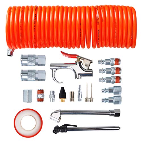 PowRyte Works 20-Piece Air Hose Fittings 1/4